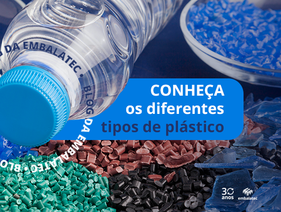 Conheça os diferentes tipos de plástico